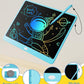 TEKFUN LCD Writing Tablet Doodle Board, 10inch Colorful Drawing Tablet Writing Pad, Kids Travel Essentials, Toddler Toys for 3 4 5 6 7 8 Year Old Girls Boys (Blue)