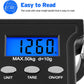 Etekcity Luggage Scale for Travel Essentials, Digital Suitcase Weight Scale with Hook, Portable Hanging Baggage Scale for Travel Accessories, 110 Pounds, Battery Included