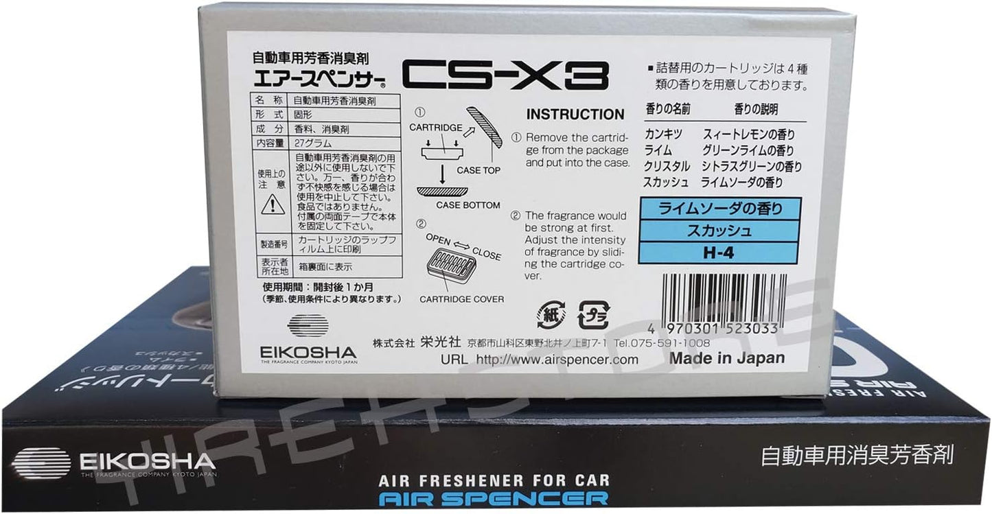 CS-X3 Squash C10 Air Spencer Refill - Pack of 3