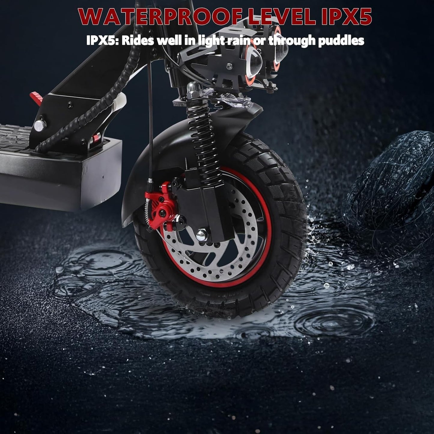 Electric Scooter Adults, 15/18/21AH Big Battery, 600/800/1200W Motor, 10&#34;/11&#34; Off Road Tire, Folding E Scooter with Seat
