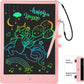 PYTTUR LCD Writing Tablet for Kids 10 Inch Colorful Toddler Drawing Tablet Reusable Doodle Board Electronic Drawing Pads Educational and Learning Kids Toys for Girls(Pink)