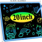 LCD Writing Tablet for Kids, 20 Inch Kids Drawing Tablet, Large Doodle Board, Rechargeable Drawing Pad for Kids, Learning Toys for 3 4 5 6 7 8 9 10  Year Old Boys Girls Birthday Christmas Gifts