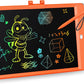 KOKODI LCD Writing Tablet, 10 Inch Colorful Toddler Doodle Board Drawing Tablet, Erasable Reusable Electronic Drawing Pads, Educational and Learning Toy for 3-6 Years Old Boy and Girls
