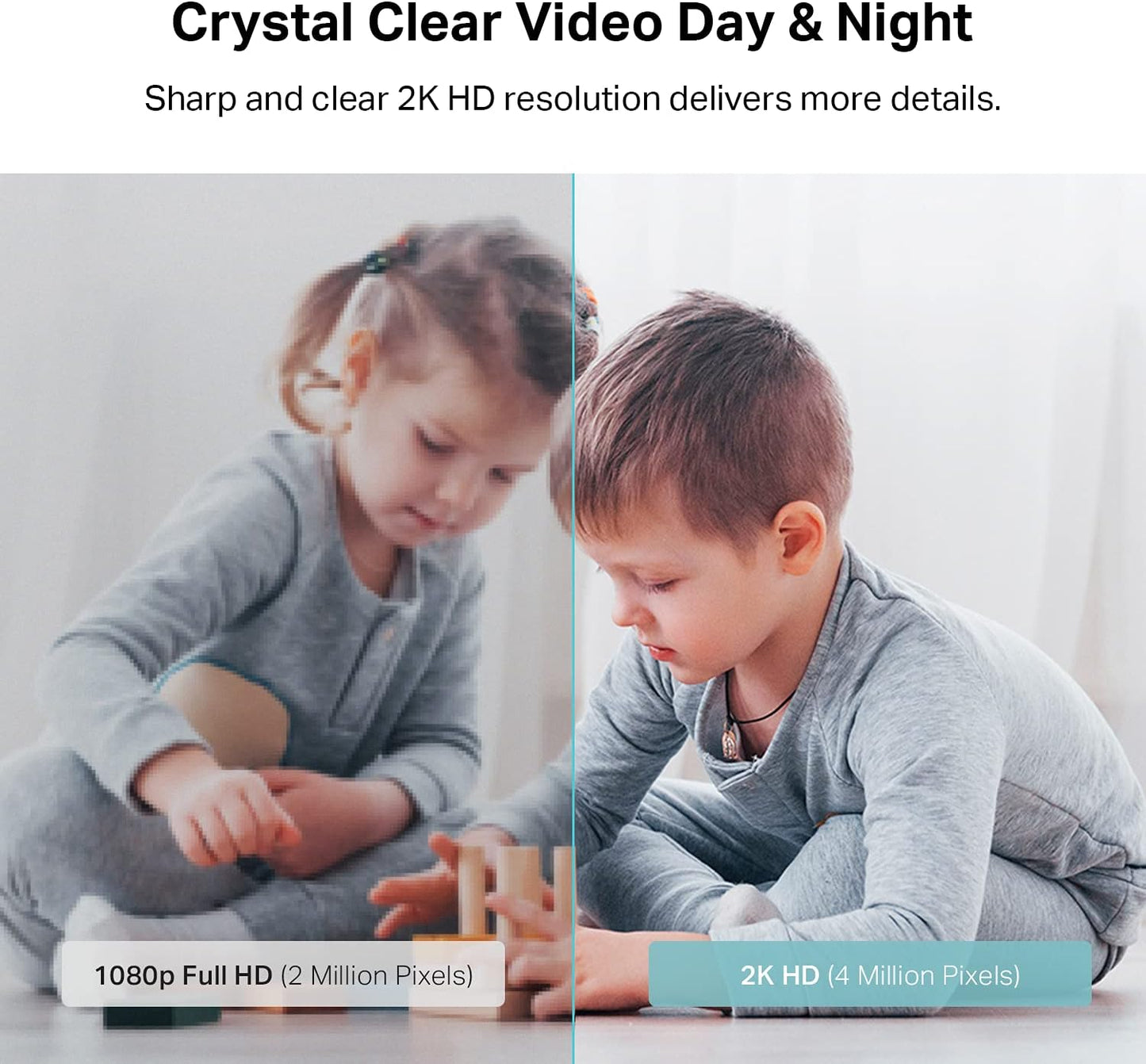 Kasa Smart Indoor Pan-Tilt Home Security Camera, 1080p HD Dog Camera w/Night Vision, Motion Detection for Baby &amp; Pet Monitor, Cloud &amp; SD Card Storage, Works w/ Alexa &amp; Google Home, 2.4G WiFi (EC71)