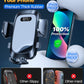 2025 Ultimate Car Phone Mount【80 LBS Strongest Suction &amp; Military-Grade】【Patent &amp; Safety Certs】 Cell Phone Holder Truck Stand for Dashboard Windshield Vent for iPhone 16 Pro Max 15 14 Samsung, Black