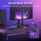 TONOR XLR/USB Gaming Microphone Kit, RGB Dynamic PC Mic for Streaming Podcasting with Low Profile Boom Arm, Metal Recording Mic with Gain Control, Mute, Monitoring for Mac Android Tablet PS4/5 TD520S