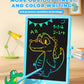 KOKODI LCD Writing Tablet, 10 Inch Colorful Toddler Doodle Board Drawing Tablet, Erasable Reusable Electronic Drawing Pads, Educational and Learning Toy for 3-6 Years Old Boy and Girls