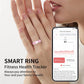 Smart Ring,Fitness Tracker Ring for Men/Women,Monitoring of Pedometer,Heart Rate,Blood Oxygen,Sleep Tracker,No App Subscription,Compatible with Android and iOS (Black,9#)