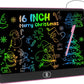2 Pack 12 Inch LCD Writing Tablet, Electight Colorful Doodle Board, Eye Protection Drawing Board with Lock &amp; Erase FUNC, Birthday Gifts and Toys for 3 4 5 6 7 8 Year Old Boys and Girls - Pink &amp; Blue