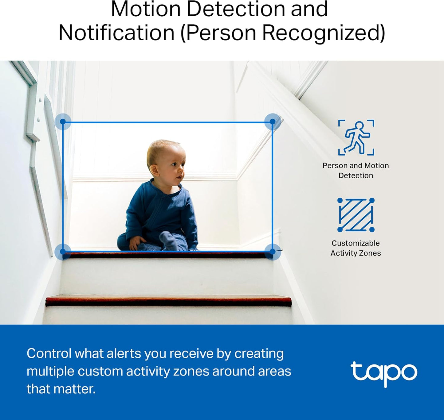 TP-Link Tapo 1080P Indoor Security Camera for Baby Monitor, Dog Camera w/Motion Detection, 2-Way Audio Siren, Night Vision, Cloud &amp; SD Card Storage, Works w/Alexa &amp; Google Home (Tapo C100)