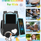 FLUESTON LCD Writing Tablet, Doodle Board Toys Gifts for 3-8 Year Old Girls Boys, 10 Inch Colorful Electronic Board Drawing Pad for Kids, Gifts for Toddler Educational Learning Travel Birthday, Blue
