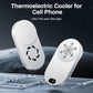 Phone Cooler for Gaming, Magnetic Semiconductor iPhone Cooler Cooling Fan, Keep Phone Cool Fan for Phone