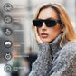 Smart Glasses, Polarized Bluetooth Sunglasses with Speaker, Voice Assistant, Open Ear, UV Protection Outdoor Audio Glass