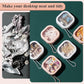 Kathfly 4 Pcs White Hair Tie Organizer Portable Hair Accessory Storage Containers Stackable Hair Tie Bobby Pin Holder Home Cotton Swab Dispenser Hair Accessories Jewelry Organizer Box