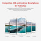 VR Headset for Phone 4.7-7.8 Inch iOS and Android, 3D Virtual Reality Glasses with Controller and Headphones, Vr Glasses for Kids and Adult Play Vr Games &amp; 3D Movies, for Men/Kids (