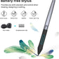 HUION Inspiroy H640P Drawing Tablet, 6x4 inch Art Tablet with Battery-Free Stylus, 8192 Pen Pressure, 6 Hot Keys, Graphics Tablet for Drawing, Writing, Design, Teaching, Work with Mac, PC &amp; Mobile