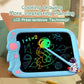 PYTTUR LCD Writing Tablet for Kids 10 Inch Colorful Toddler Drawing Tablet Reusable Doodle Board Electronic Drawing Pads Educational and Learning Kids Toys for Girls(Pink)