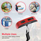 travel inspira Luggage Scale, Portable Digital Hanging Baggage Scale for Travel, Suitcase Weight Scale with Rubber Paint, 110 Pounds, Battery Included