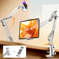 LISEN Tablet Stand Phone Holder iPad Holder for Desk Mount[Ultra Sturdy] 2 Clamps Kindle Holder for Bed Gooseneck Phone Tablet Holder Mount Phone Stand fits iPhone iPad Mini 7 Kindle 4-13&#34; Device