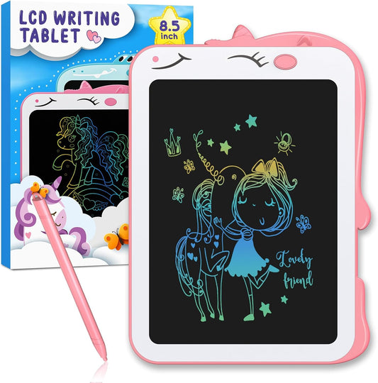 Unicorn Toy Gifts for Girls Boys - CHEERFUN LCD Writing Tablet for Kids | Toddler Travel Road Trip Essential Toy Gift for 3 4 5 6 7 8 Year Old | Doodle Draw Board | Easter Gifts Learning Birthday