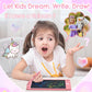 FLUESTON LCD Writing Tablet for Kids,Drawing Tablet for Boys Girls 3 4 5 6 7 8 Year,8.8 Inch 3pcs in 1 Pack Drawing Pad Toy Christmas Birthday Gifts for Toddler,Doodle Board Cute Dinosaur Unicorn