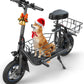 Gyroshoes Electric Scooter with Seat for Adults, 550W Powerful Motor, 20-Mile Range, Speed up to 18.6MPH, Ample Storage for Pets &amp; Cargo, Electrically-Powered Motor Scooters