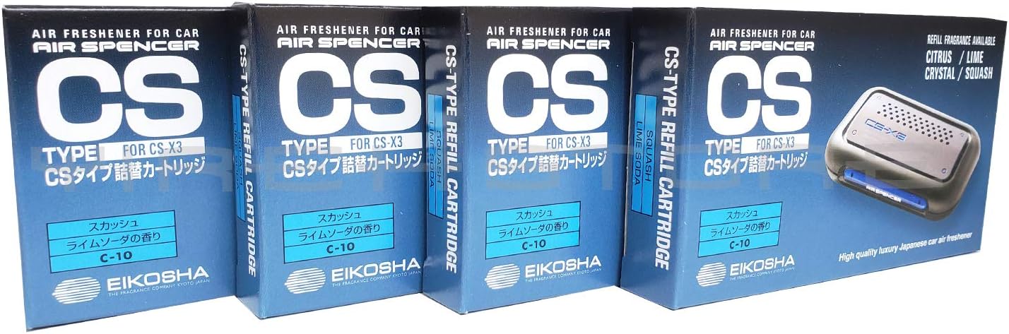 CS-X3 Squash C10 Air Spencer Refill - Pack of 3