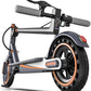 Electric Scooter Adults, Up to 22 Mph, 350W Motor Peak 500W, Foldable E-Scooter for Adults, Escooter Adults with App Control, Dual Syspension with Turn Signal Light, Dual Braking