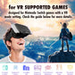 Orzly VR Headset Designed for Nintendo Switch &amp; Switch OLED Console with Adjustable Lens for a Virtual Reality Gaming Experience and for Labo VR - White - Gift Boxed Edition