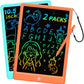 BUKEBU LCD Writing Tablet Doodle Board,10.5 inch Colorful Drawing Pad,Electronic Drawing Tablet, Drawing Pads,Travel Gifts for Kids Ages 3 4 5 6 7 8 Year Old Girls Boys (Blue)