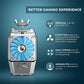 EATHNDY Mobile Phone Cooler Rechargeable Cooling Fan Cell Phone Radiator For Playing Games Watching Videos With LED Light, Compatible For iPhone &amp; Android Smartphones (Shade)