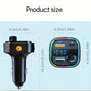 BT Car MP3 Player Charger - Multifunctional Car Fast Charging Charger - For All Vehicles -  Suitable for Music Lovers & Drivers - Perfect Gift for Car Enthusiasts