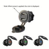 Dual USB Charger Socket - Power Outlet 5V 2.1A 2.1A