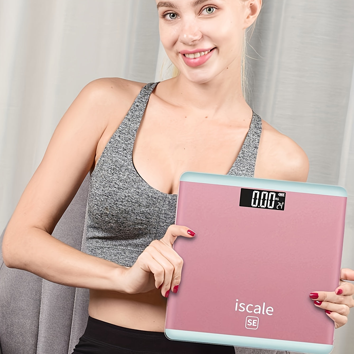 Mini Weight Scale, Household Electronic Scale, Smart Weight Scale, Weighing Electronic Scale For Intelligent Women