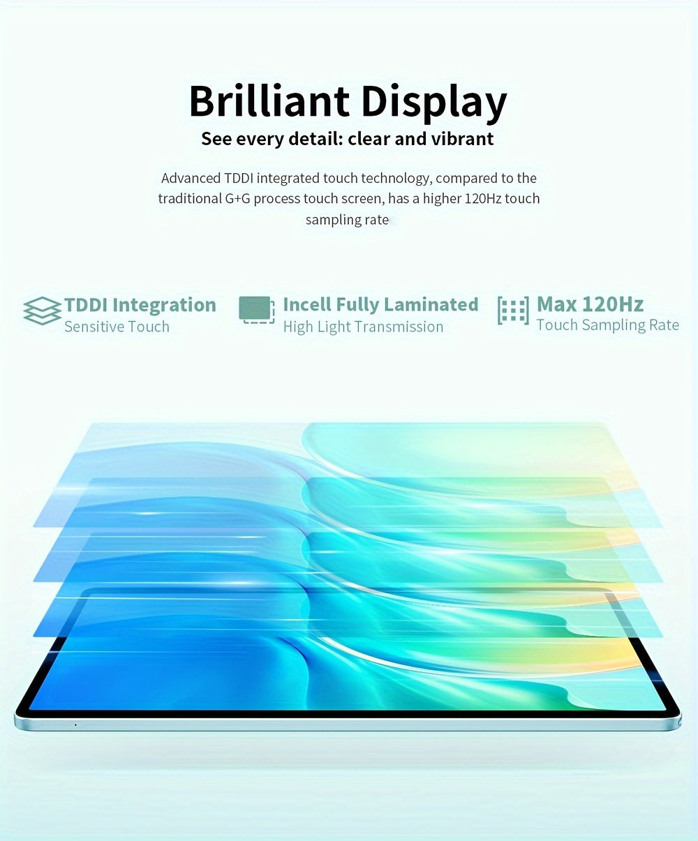 Teclast M50 Tablet with 6GB for RAM, 128GB ROM, and 1TB Expansion - Unisoc T606 8-Core CPU, Mali-G57 GPU, 10.1-inch TDDI Display, LTE Dual SIM Support, for Android 14, 6000mAh Battery, Wi-Fi, 5MP 13MP Cameras, Tablet PC