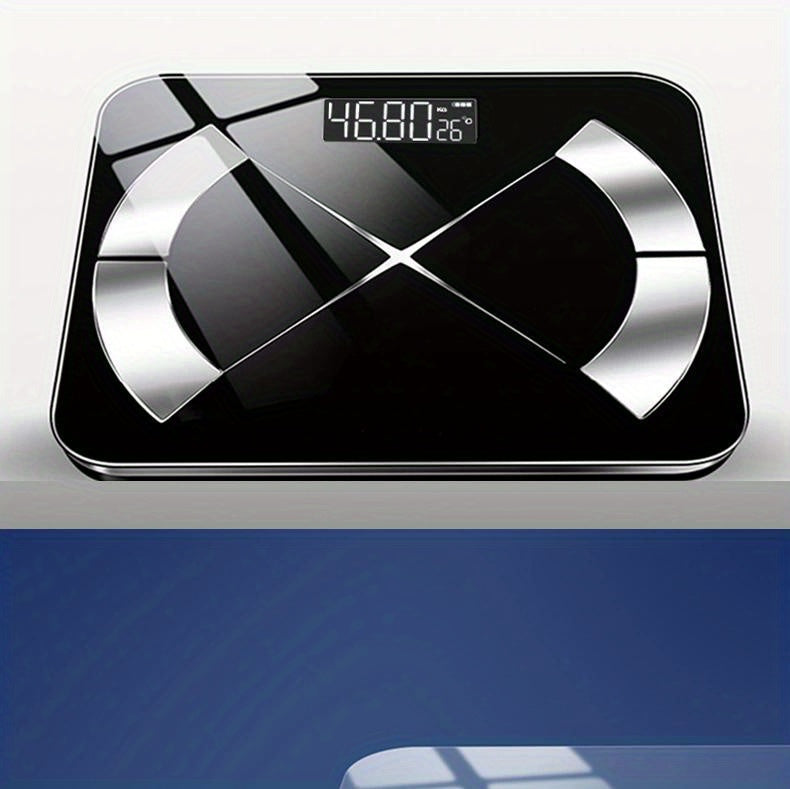Smart Digital LED Weight Scale With Wireless Connection To Smartphone App, A Must-have For The Bathroom (batteries Not Included)
