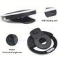 CLEANTRUST Rechargeable LED Ring Light for Selfies and Live Streaming, Portable Circular Flashlight, Dual Power Mode: Battery/USB, Warm White Light, with 40mAh Polymer Lithium Battery, for Smartphones, Cameras, and Makeup