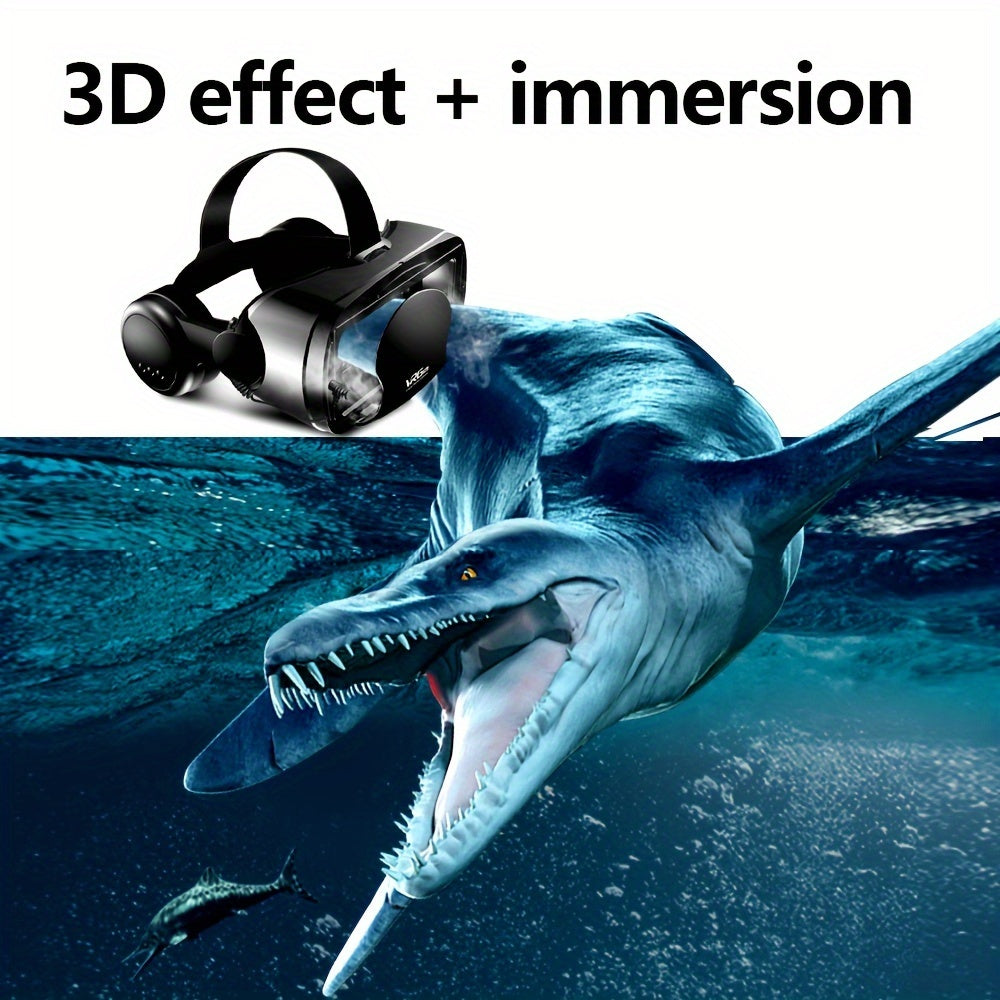 Step into the Virtual World with PVC 3D VR Helmet and Movie Experience Game Headset