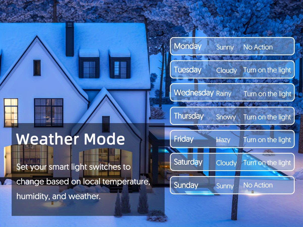 YNF Voice-Activated Smart Light for Switch - Compatible with Alexa, Google Home & SmartThings, Easy Install WiFi Timer, No Hub Needed, Neutral Wire Included - For Smart Home Enthusiasts -  Perfect Gift for Tech Lovers