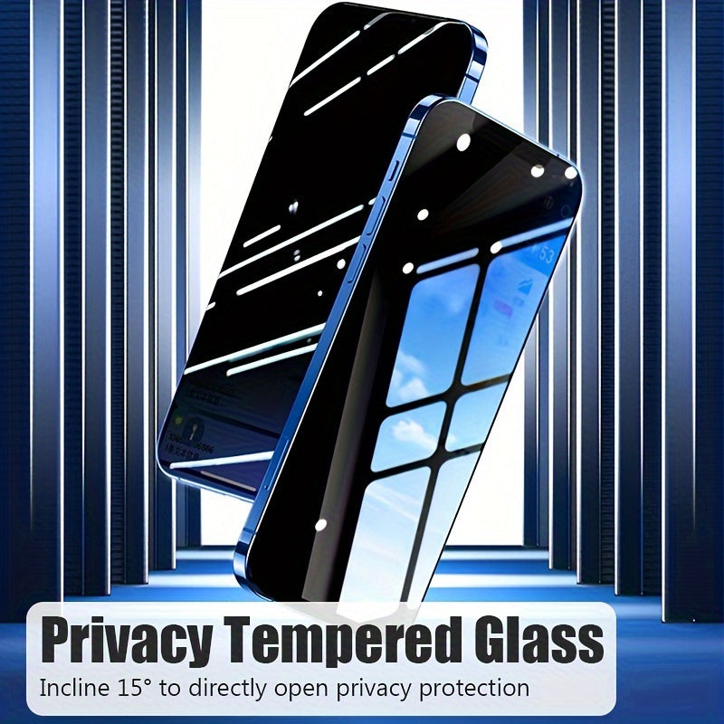 3pcs IPhone Privacy Screen Protector Tempered Glass