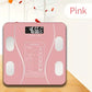 Wireless Smart LED Weight Scale, With Long Lasting Battery Powered, Trackable Measurement Of Weight, Daily Exercise Exclusive, Multiple Family Joint Use, Best Gift For Family, Black/White/Pink Three Colors