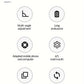 [Popular Choice] HOOSHU Selfie Ring Light Rechargeable 80 LED 3 Models Clip on Selfie Ring Light for Phone, Laptop, Live Stream, Tablet Meeting, Make up