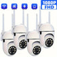 Wireless 1080P HD Security Camera with Color Night Vision, Two-Way Audio, Pan/Tilt/Zoom - WiFi Smart Home & Pet Tracking Camera, Perfect for Christmas & Thanksgiving Gifts