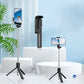 Selfie Pole with Three-legged Stand, Mobile Phone Universal Selfie Artifact 360-degree Rotation, Handheld Anti-shake Gimbal Travel Portable, Wireless Photography Live Shooting Bracket