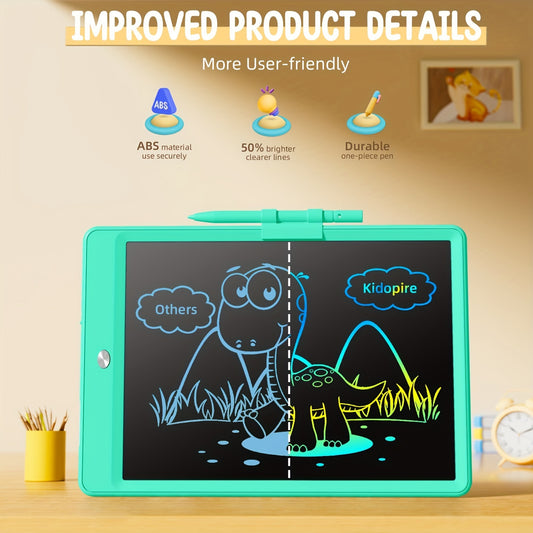2pcs LCD Writing board 8.5 inches, Toys 3 4 5 6 7 8 9 10 year old boys and girls, Color graffiti board Drawing board, Gifts for boys learning to walk 3-12 years old, memo board, drawing board