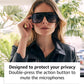 Carrera Smart Glasses with Alexa | Smart audio glasses | Cruiser black frames with gradient sunglass lenses | Navigator