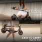 Phantomgogo Electric Scooter for Adults Scooter Foldable E-Scooter with Powerful Motor 15.5 Mph, Intelligent Light, Eco-Friendly, Perfect for Adult Commuters