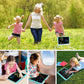 FLUESTON LCD Writing Tablet, Doodle Board Toys Gifts for 3-8 Year Old Girls Boys, 10 Inch Colorful Electronic Board Drawing Pad for Kids, Gifts for Toddler Educational Learning Travel Birthday, Blue