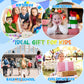 PYTTUR LCD Writing Tablet for Kids 10 Inch Colorful Toddler Drawing Tablet Reusable Doodle Board Electronic Drawing Pads Educational and Learning Kids Toys for Girls(Pink)