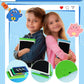 TEKFUN 2 Pack LCD Writing Tablet with Stylus, 8.5in Erasable Doodle Board Mess Free Drawing Pad for Kids, Car Trip Educational Toys Birthday Christmas Gift for 3 4 5 6 7 Girls Boys (2*Blue)